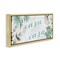 Stupell Industries Mi Casa Su Casa Flores Framed Floater Canvas Wall Art